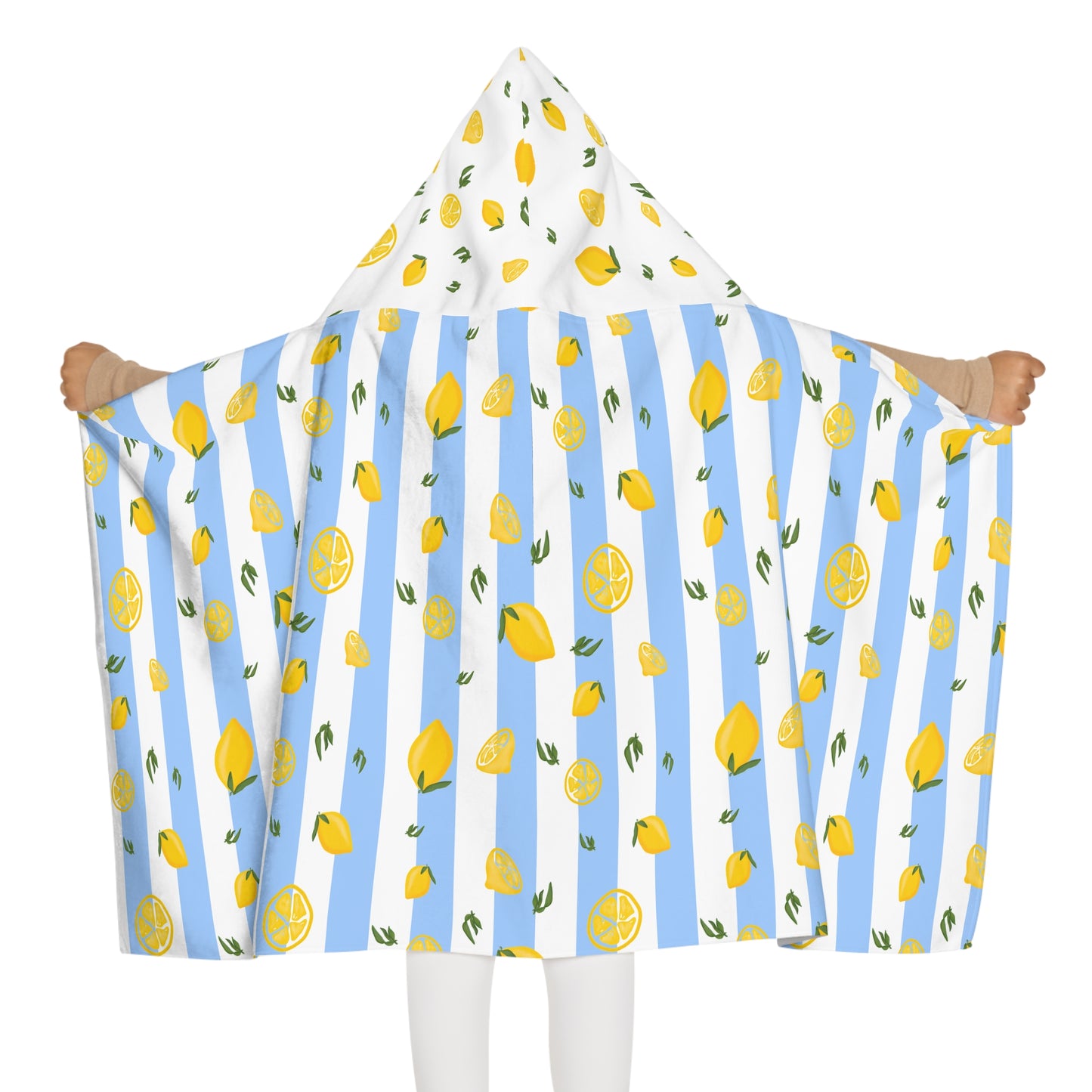 Lemon Zest Hooded Bath Towel - Kids