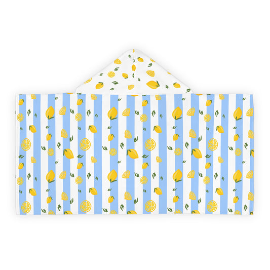 Lemon Zest Hooded Bath Towel - Kids
